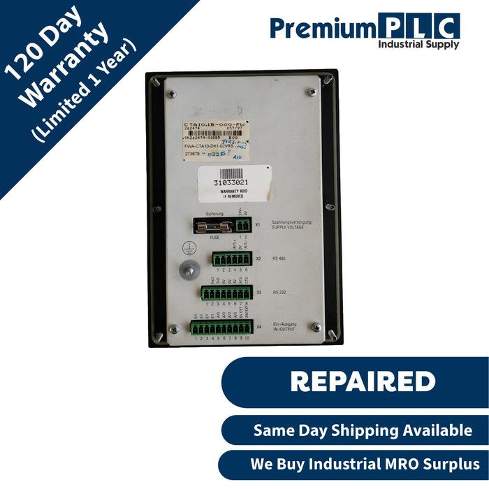 INDRAMAT CTA10.1B-000-FW R911262474 / FWA-CTA10-DK1-02VRS-MS R911273679 HMI