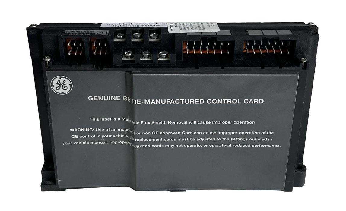 REPAIRED GE LXD1-ZH / LXD1ZH EV100 VEHICLE CONTROL CARD IC3645LXCD1 ZH FSIP