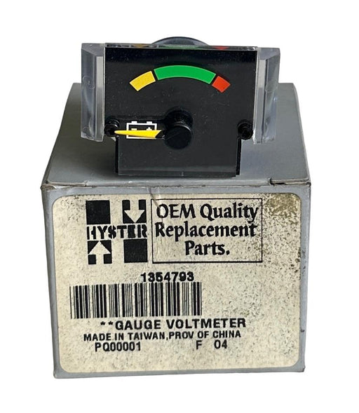 NEW HYSTER 1354793 / HY1354793 OEM BATTERY VOLTMETER GAUGE FOR FORKLIFT