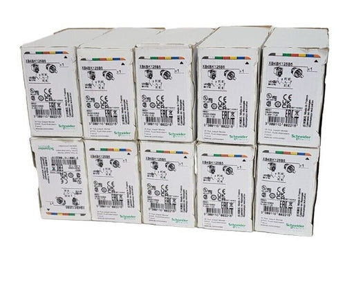 LOT OF 10 NEW SCHNEIDER ELECTRIC XB4BK125B5 SELECTOR SWITCHES