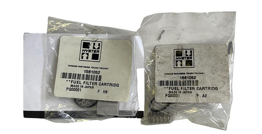 2 NEW HYSTER 1581052 / HY1581052 OEM FUEL FILTER CARTRIDGE FOR FORKLIFT