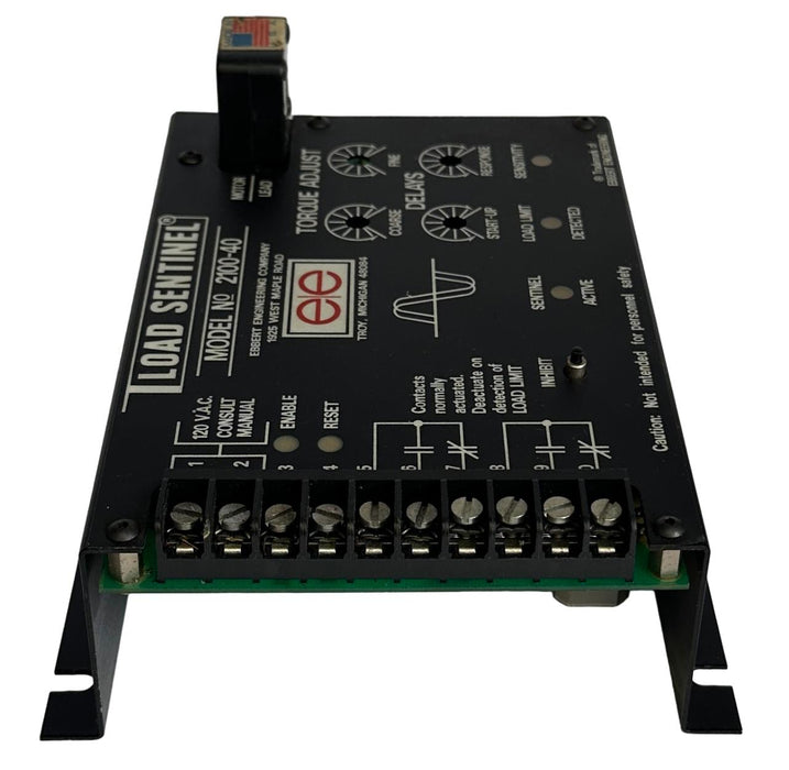 EBBERT ENGINEERING MODEL 2100-40 / 210040 LOAD SENTINEL MONITOR MODULE 120VAC
