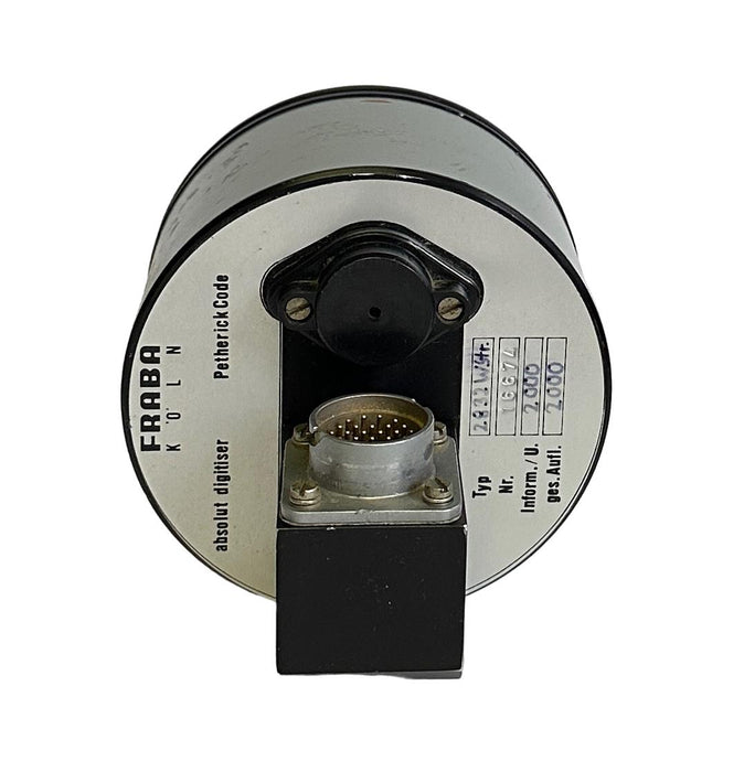 FRABA KOLN 2832WSTR / 2832 ABSOLUTE DIGITISER/ENCODER PETHERICK CODE 2000
