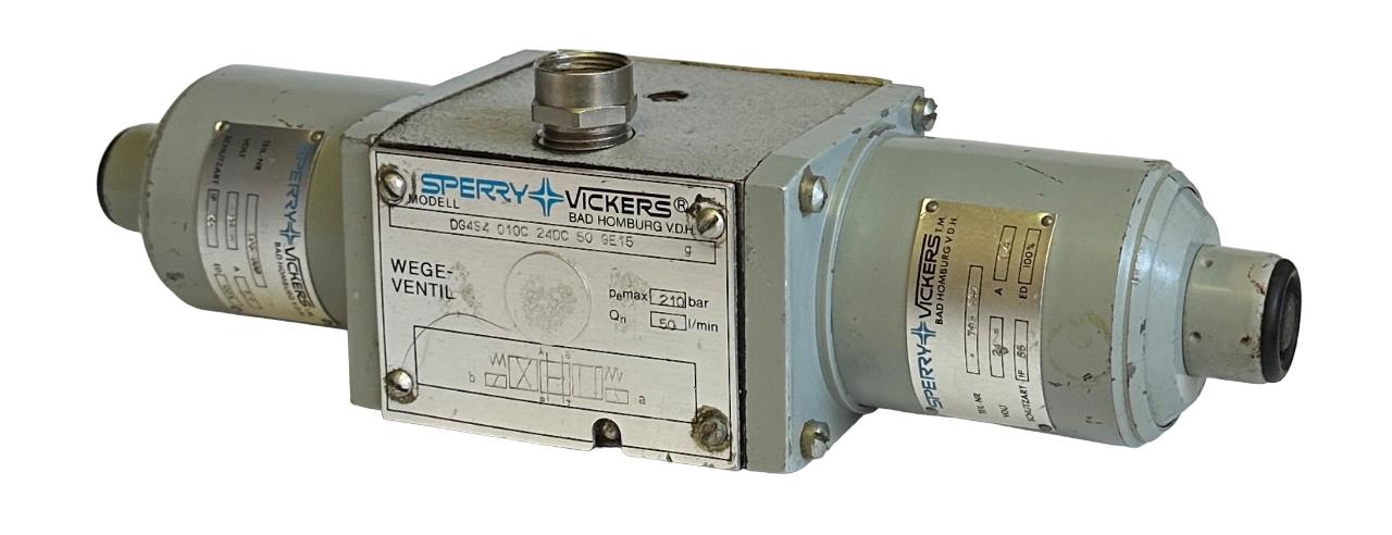 SPERRY VICKERS DG4S4-010C-24DC-50-GE15 / DG4S4010C24DC50GE15 HYDRAULIC VALVE