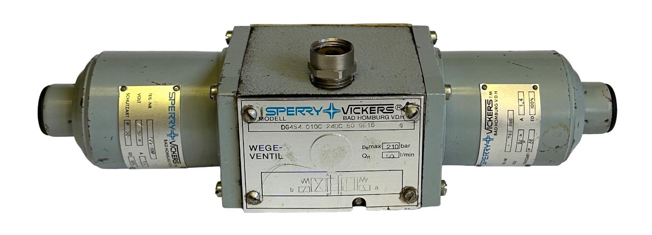 SPERRY VICKERS DG4S4-010C-24DC-50-GE15 / DG4S4010C24DC50GE15 HYDRAULIC VALVE