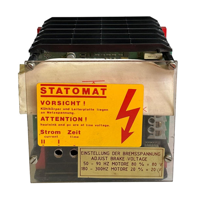 AER STATOMAT BREMSGERAT B2345/25 / B234525 BRAKE UNIT 200A 600VAC OPERATING VOLT