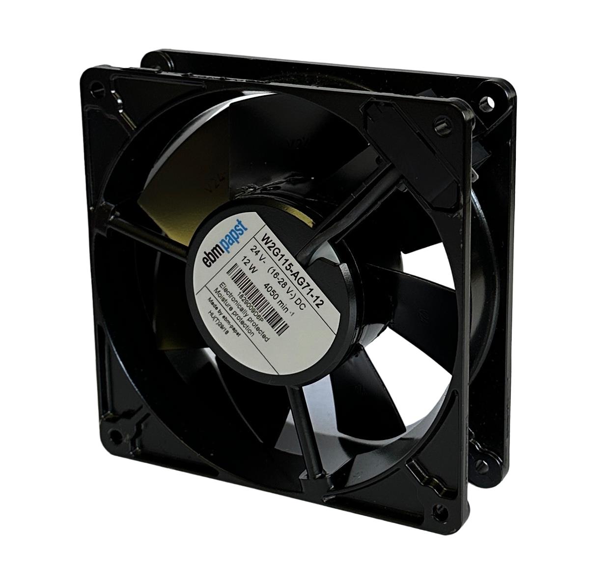 NEW EBM PAPST W2G115-AG71-12 / W2G115AG7112 DC AXIAL FAN 16-28VDC 12W NOS