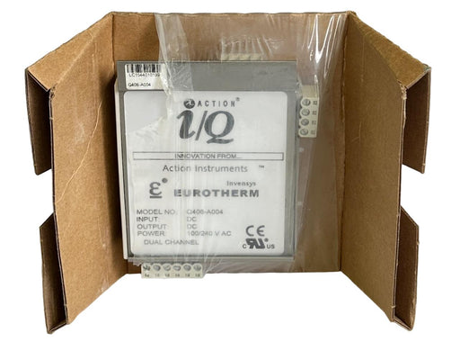 NEW ACTION I/Q EUROTHERM Q406-A004 / Q406A004 DUAL CHANNEL CONDITIONER 100/240V