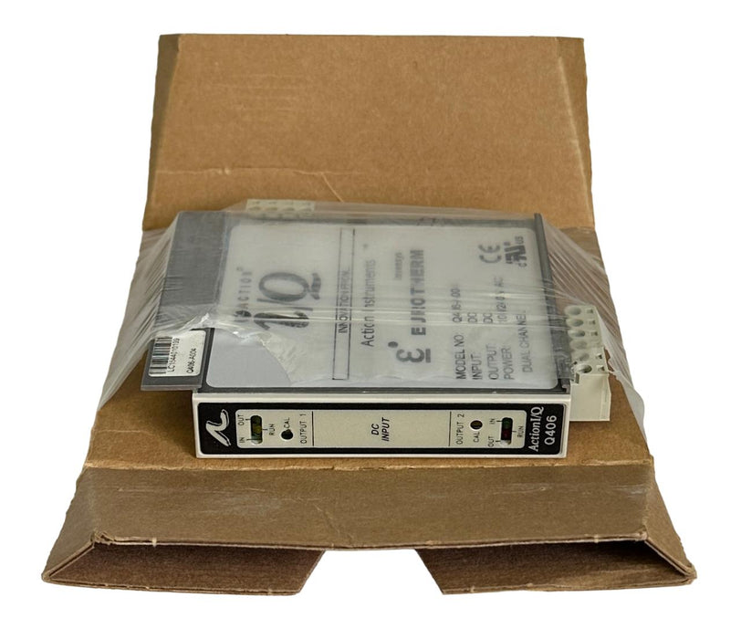 NEW ACTION I/Q EUROTHERM Q406-A004 / Q406A004 DUAL CHANNEL CONDITIONER 100/240V