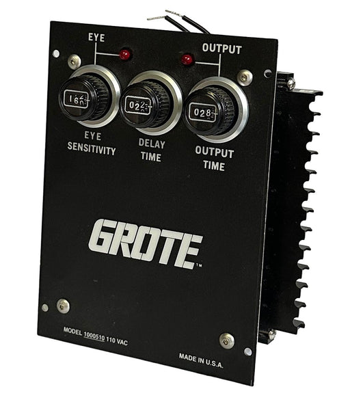 NEW GROTE MODEL 1000510 TIMING MODULE EYE SENSITIVITY DELAY TIME OUTPUT TIME 12V