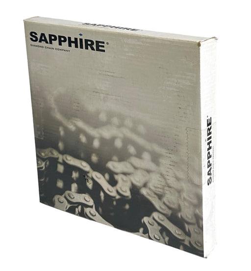 NEW DIAMOND S-08B-1R-10FT / S08B1R10FT SAPPHIRE ROLLER CHAIN 10FT RIVETED