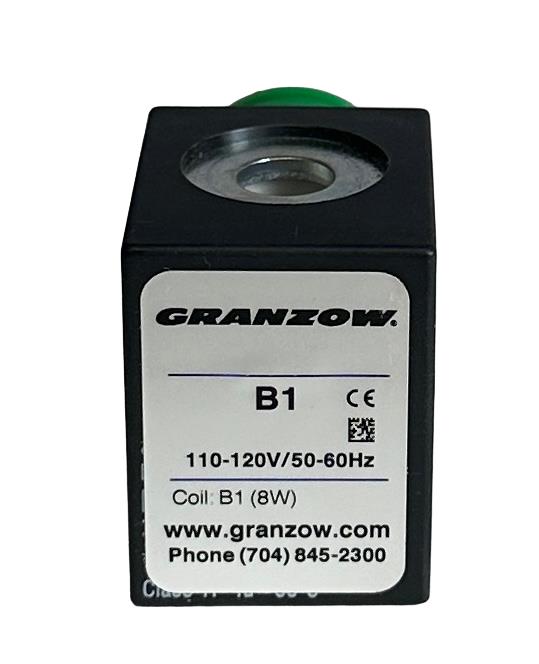 NEW GRANZOW B1 COIL 110-120V / 50/60Hz 8W