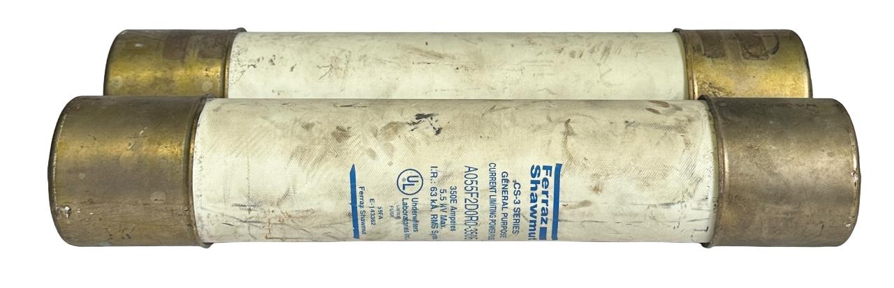 FERRAZ SHAWMUT A055F2D0R0-350E / A055F2D0R0350E CS-3 SERIES LIMITING POWER FUSE