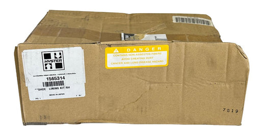 NEW HYSTER 1565314 / HY1565314 OEM BRAKE SHOE LINING KIT RH FOR FORKLIFT