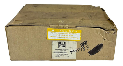 NEW HYSTER YALE 1591664 / 800137782 OEM BRAKE SHOE SET LINING KIT FOR FORKLIFT