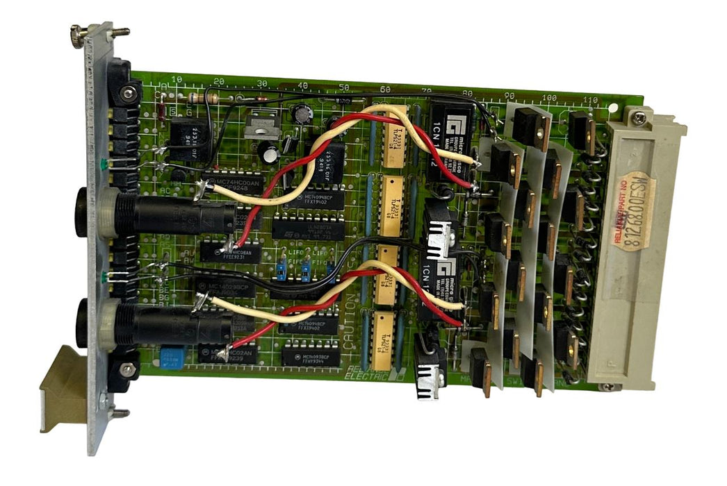 RELIANCE ELECTRIC 812.68.00 / 812.68.00ESW 24VDC 2A OUTPUT MODULE ADOI