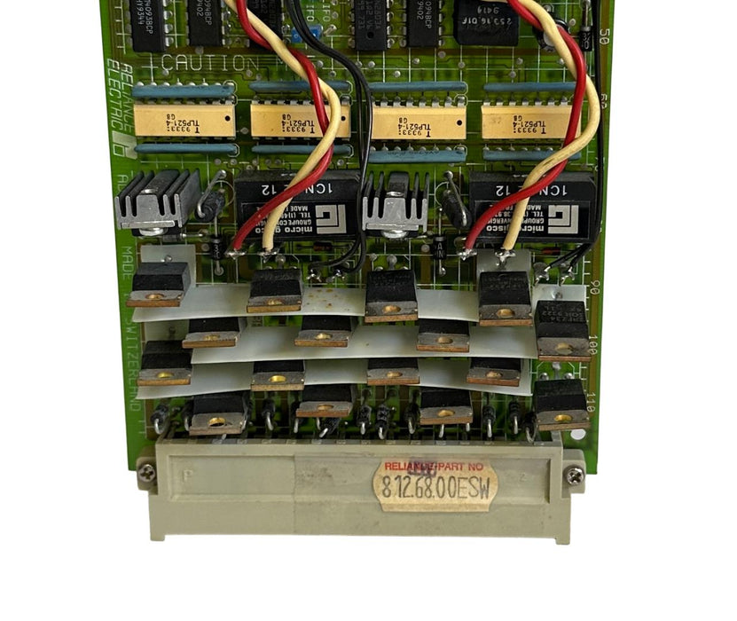 RELIANCE ELECTRIC 812.68.00 / 812.68.00ESW 24VDC 2A OUTPUT MODULE ADOI