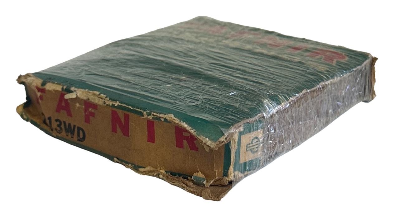 NEW FAFNIR 213WD DEEP GROOVE SINGLE ROW BALL BEARING NOS