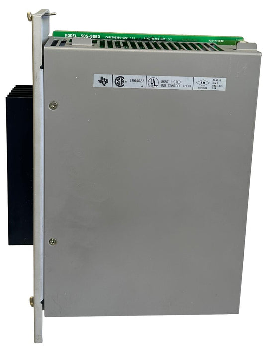 TEXAS INSTRUMENTS MODEL 505-6660 / 5056660 System 505 POWER SUPPLY 110/220VAC