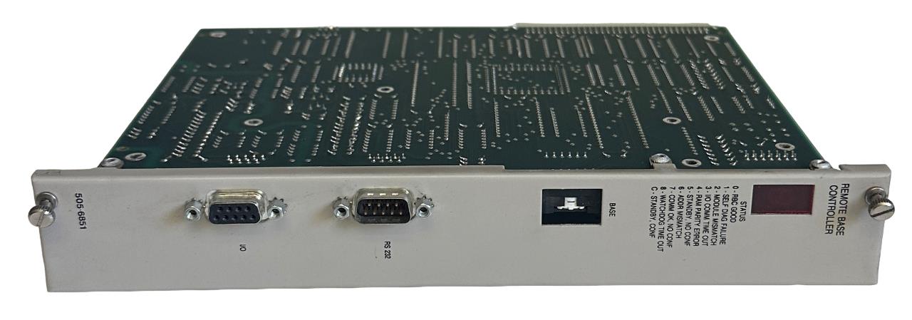 TEXAS INSTRUMENTS MODEL 505-6851 / 5056851 RS-232 REMOTE BOARD PWB2586356-0003