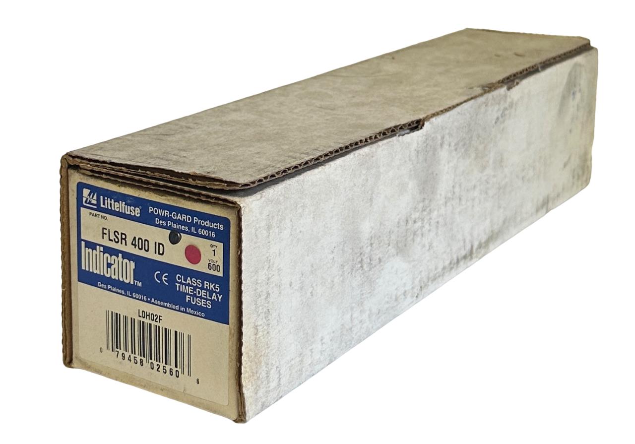 NEW LITTELFUSE FLSR 400 ID / FLSR400ID TIME DELAY FUSE W/ INDICATOR 75-600V 400A