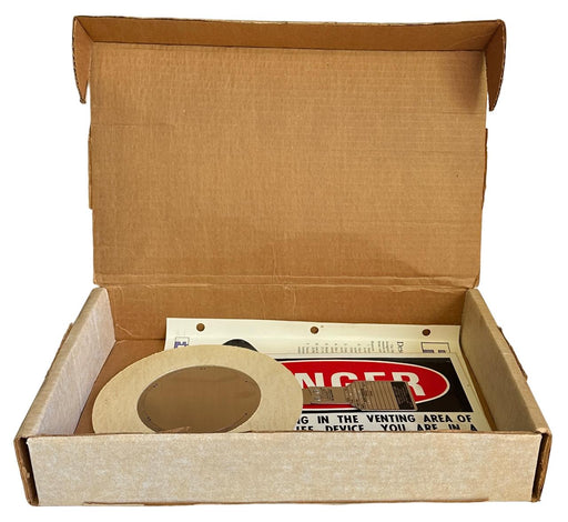 NEW FIKE SIZE 4'' TYPE AD SST TEF RUPTURE DISC 4.45PSIG NOS