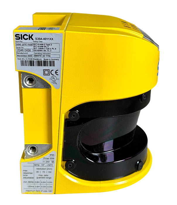 NEW SICK S30A-4011 / 2034999 S3000 SAFETY LASER SCANNER HEAD S30A-4011XX 2020