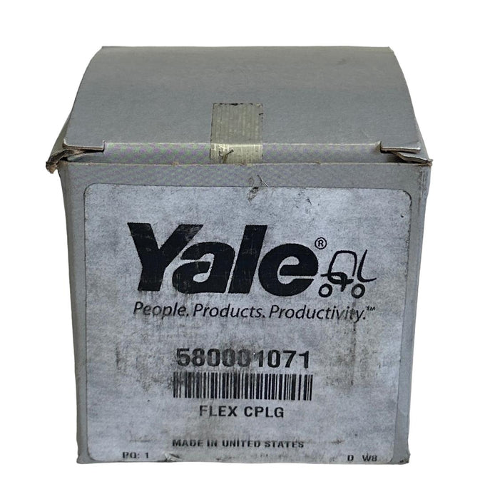 NEW YALE 580001071 / YT580001071 OEM FLEX COUPLING FOR FORKLIFT