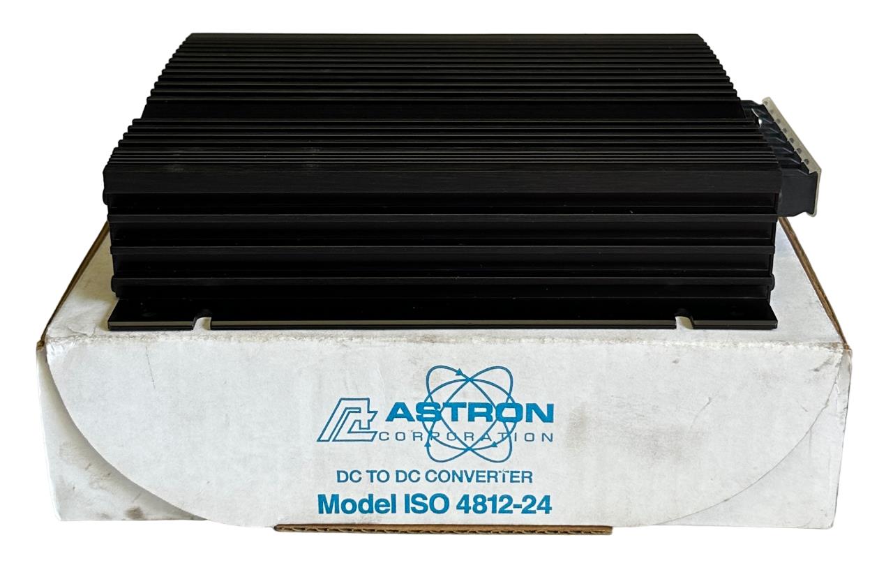 NEW ASTON ISO4812-24 / ISO481224 DC TO DC CONVERTER 48V IN 12V OUT 419493 24AMP