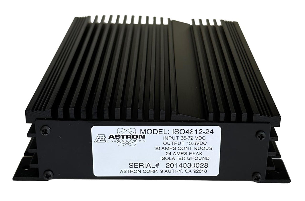 NEW ASTON ISO4812-24 / ISO481224 DC TO DC CONVERTER 48V IN 12V OUT 419493 24AMP