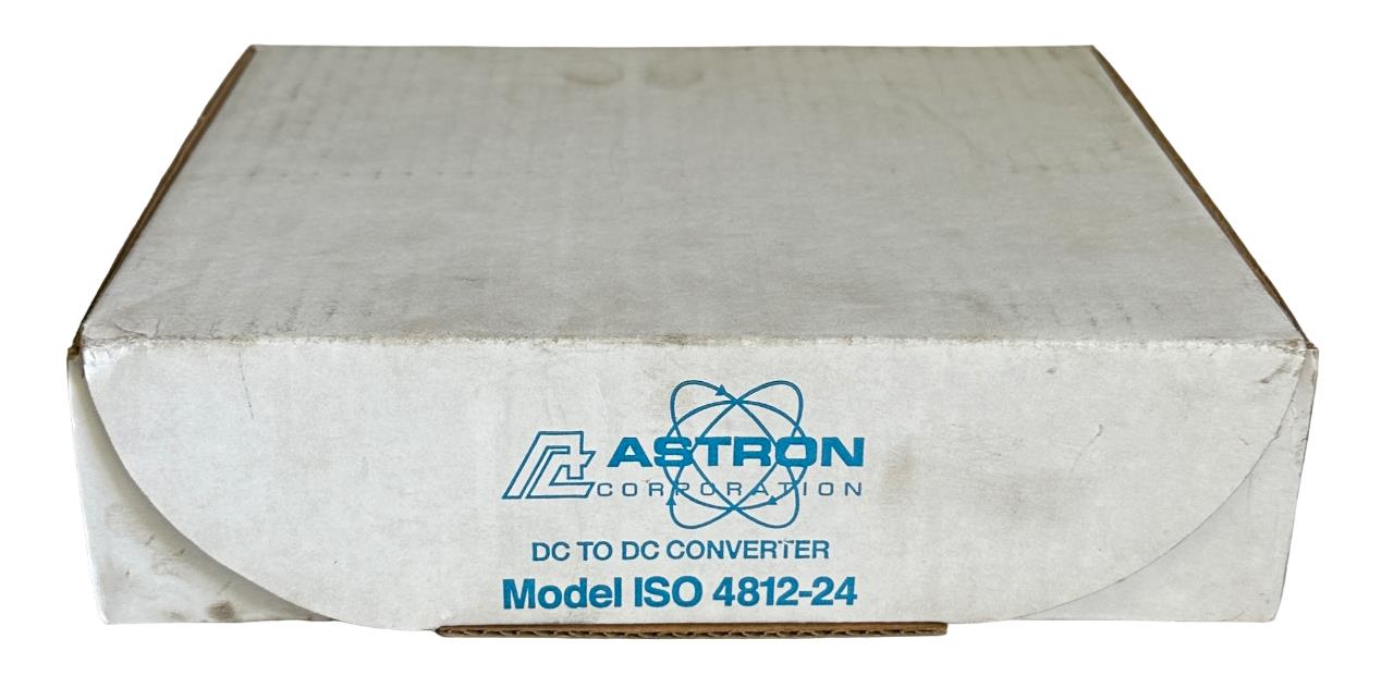 NEW ASTON ISO4812-24 / ISO481224 DC TO DC CONVERTER 48V IN 12V OUT 419493 24AMP