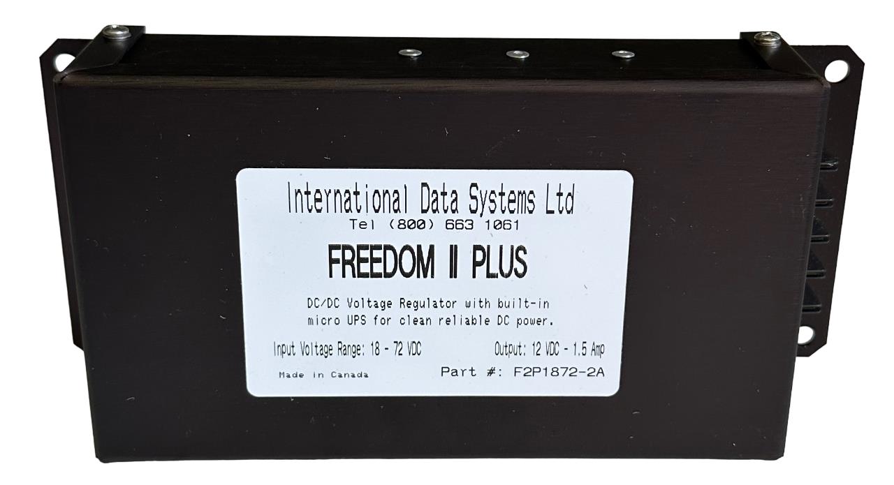 NEW ICT INTERNATIONAL DATA SYSTEMS F2P1872-2A / ICT4812-2A/CI FREEDOM II DC/DC