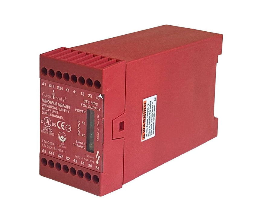 ALLEN BRADLEY 440R-C23017 /A Guardmaster MINOTAUR MSR6R/T SAFETY RELAY 24V AC/DC