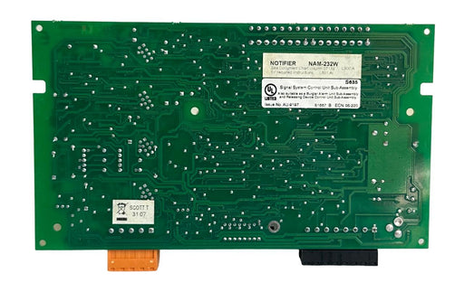 NOTIFIER NAM-232W / NAM232W NETWORK ADAPTER FOR AFP-200 NAM-232FPCC NAM-232WPCC