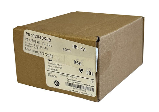 NEW ALLEN BRADLEY 22B-CCB /B PowerFlex COMMUNICATION ADAPTER COVER 22BCCB
