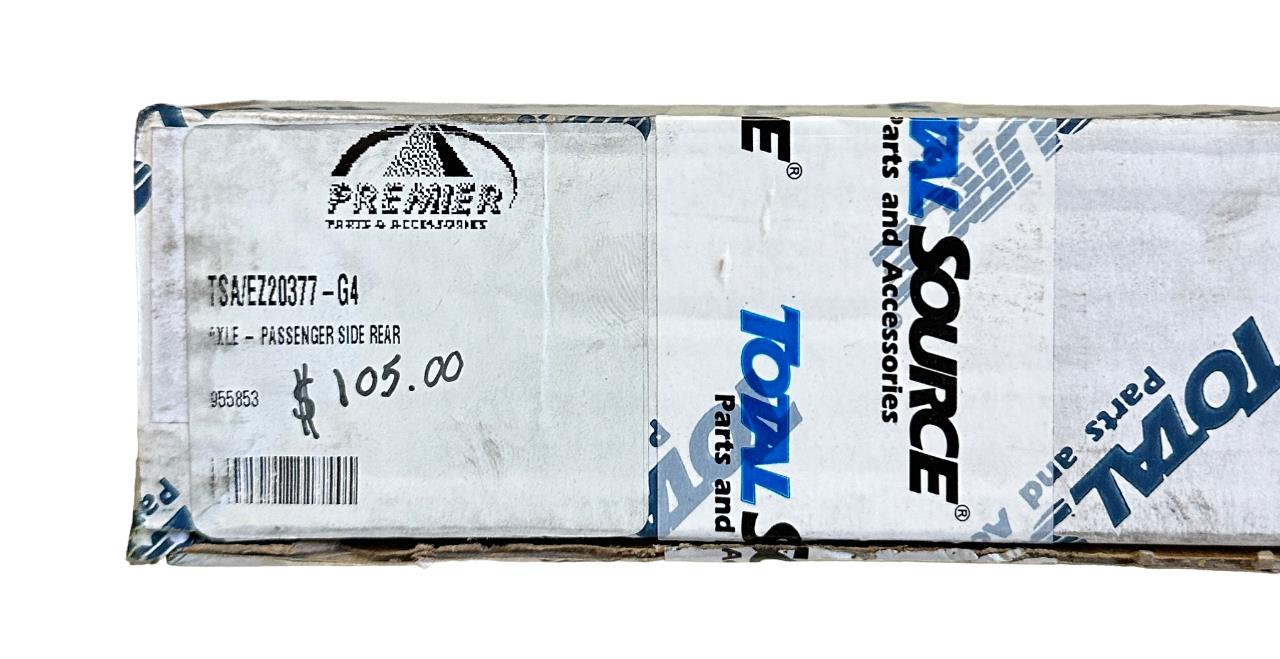 NEW PREMIER E-Z-GO 20377-G4 / EZ20377-G4 OEM PASSENGER AXLE FOR CART
