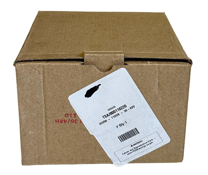 NEW TOTAL SOURCE ROOTS 800116226 OEM HORN 110DB 36-48V FOR FORKLIFT