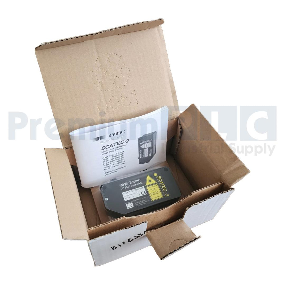 NEW BAUMER SCATEC-2 FLDK 110G1003/S14 UNIVERSAL COPY COUNTER P/N 10151988 NSMP