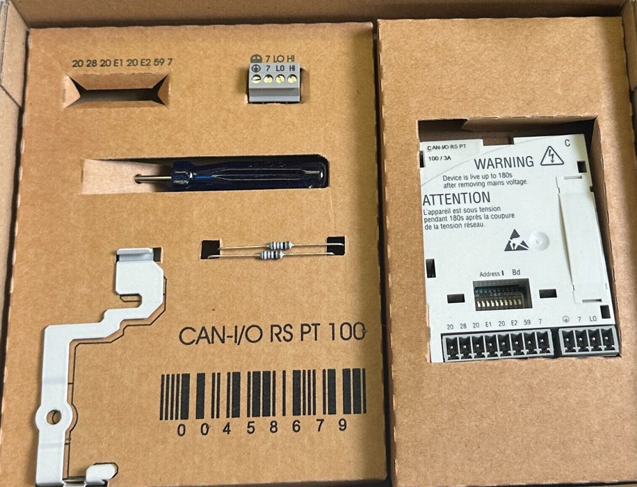 NEW LENZE E82ZAFCC100 / 00454107 CAN-I/O RS PT 100 FUNCTION MODULE 8200 VECTOR