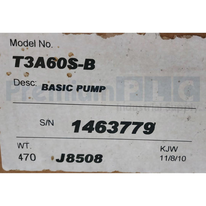 GORMAN-RUPP T3A60S-B / T3A60SB SUPER-T SELF-PRIMING CENTRIFUGAL PUMP 3" 450GPM