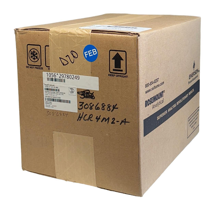 NEW SEALED ROSEMOUNT 1056-01-25-35-AN / 1056012535AN INTELLIGENT DUAL ANALYZER