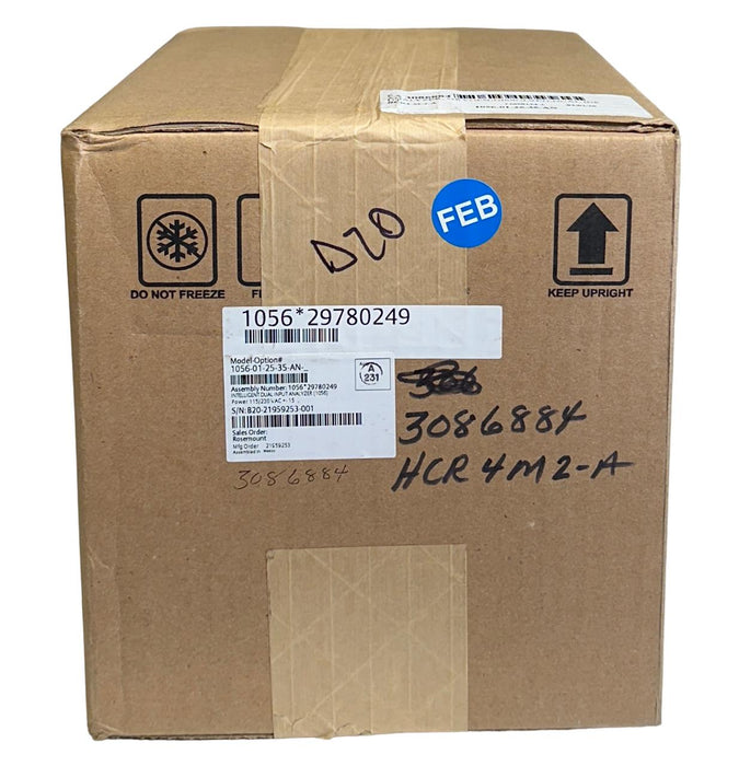 NEW SEALED ROSEMOUNT 1056-01-25-35-AN / 1056012535AN INTELLIGENT DUAL ANALYZER