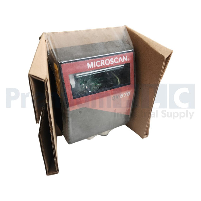 OMRON MICROSCAN FIS-0870-1005G REV. P QX-870 BARCODE SCANNER FIS08701005G NSNP