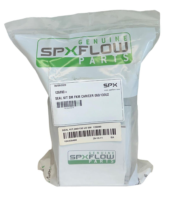 NEW SPX FLOW 126890+ SEAL KIT SM FKM CAR/CER 060/130U2 U2 SINGLE MECHANICAL NSMP