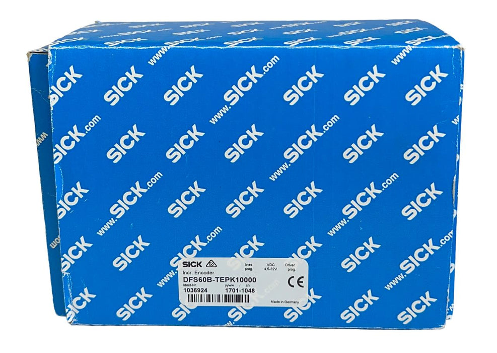 NEW SICK DFS60B-TEPK10000 / 1036924 INCREMENTAL ENCODER DFS60 4.5-32VDC NSMP