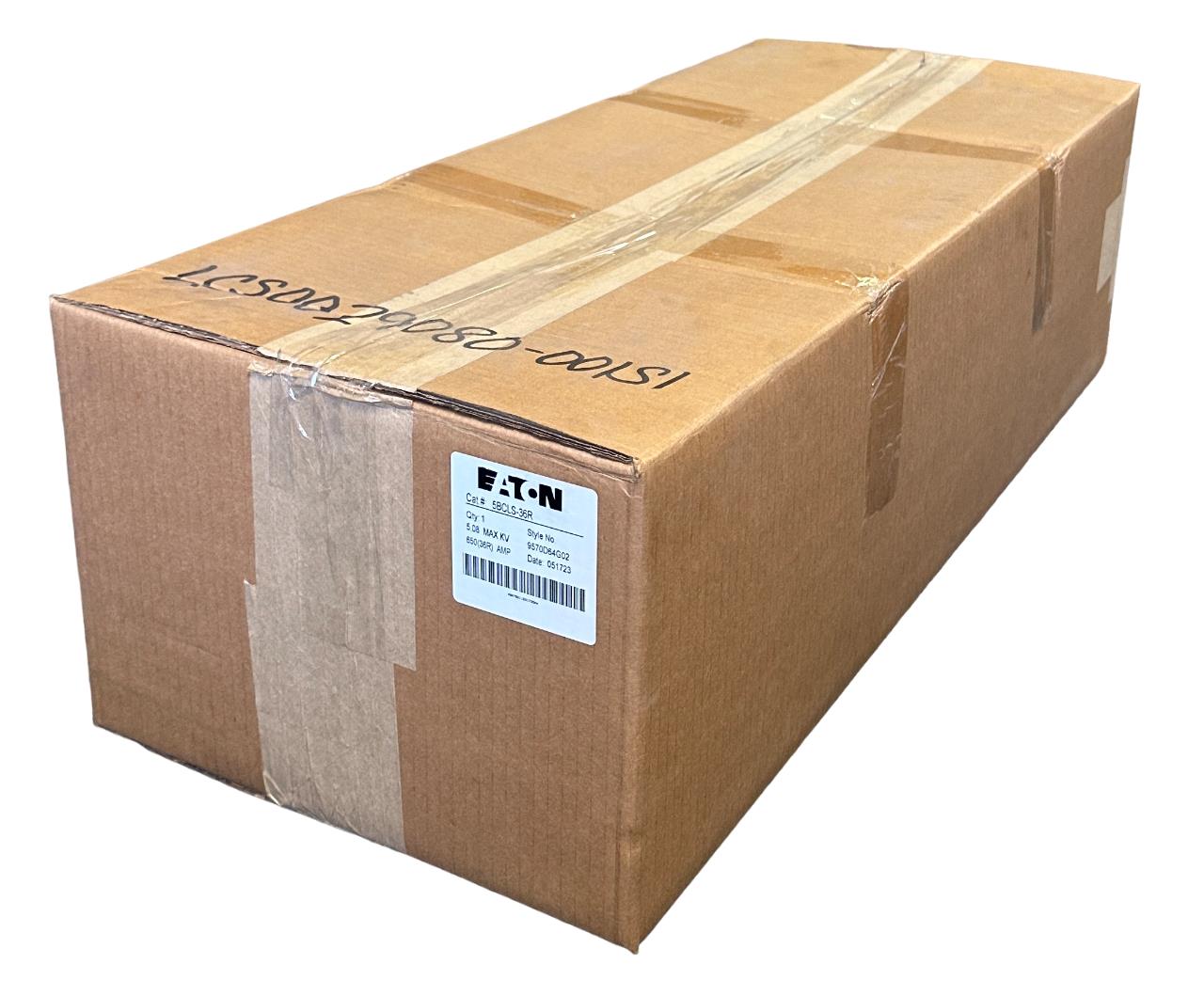 EATON BUSSMANN 5BCLS-36R DOUBLE-BARREL FUSE 5.08kV 650(36R)A CLS 9570D64G02 NSMP