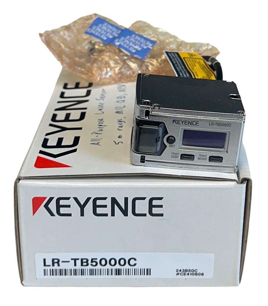 NEW KEYENCE LR-TB5000C / LRTB5000C ALL-PURPOSE LASER SENSOR 5M 20-30VDC NSMP