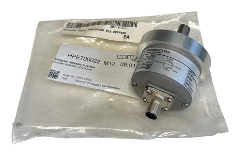 NEW HEUFT HPE700022 M12 09.01 EBI INCREMENTAL ENCODER 10-30VDC 5000PPR 70mA NSMP