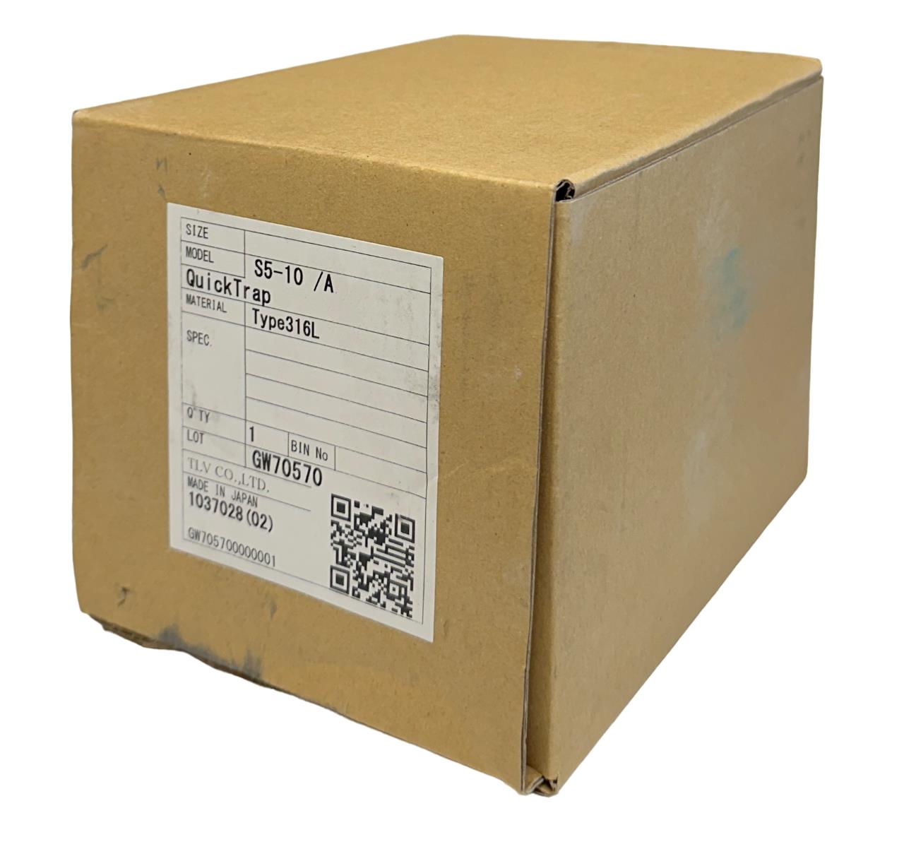 NEW TLV S5-10/A / 1037028 QuickTrap STEAM TRAP TYPE 316L 450PSIG 150PSI NSMP