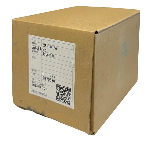 NEW TLV S5-10/A / 1037028 QuickTrap STEAM TRAP TYPE 316L 450PSIG 150PSI NSMP